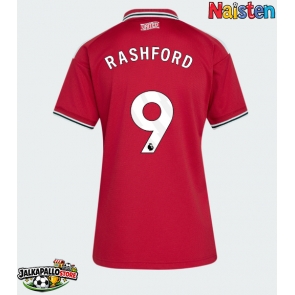 Manchester United Marcus Rashford #9 Kotipaita Naisten 2026-27 Lyhythihainen